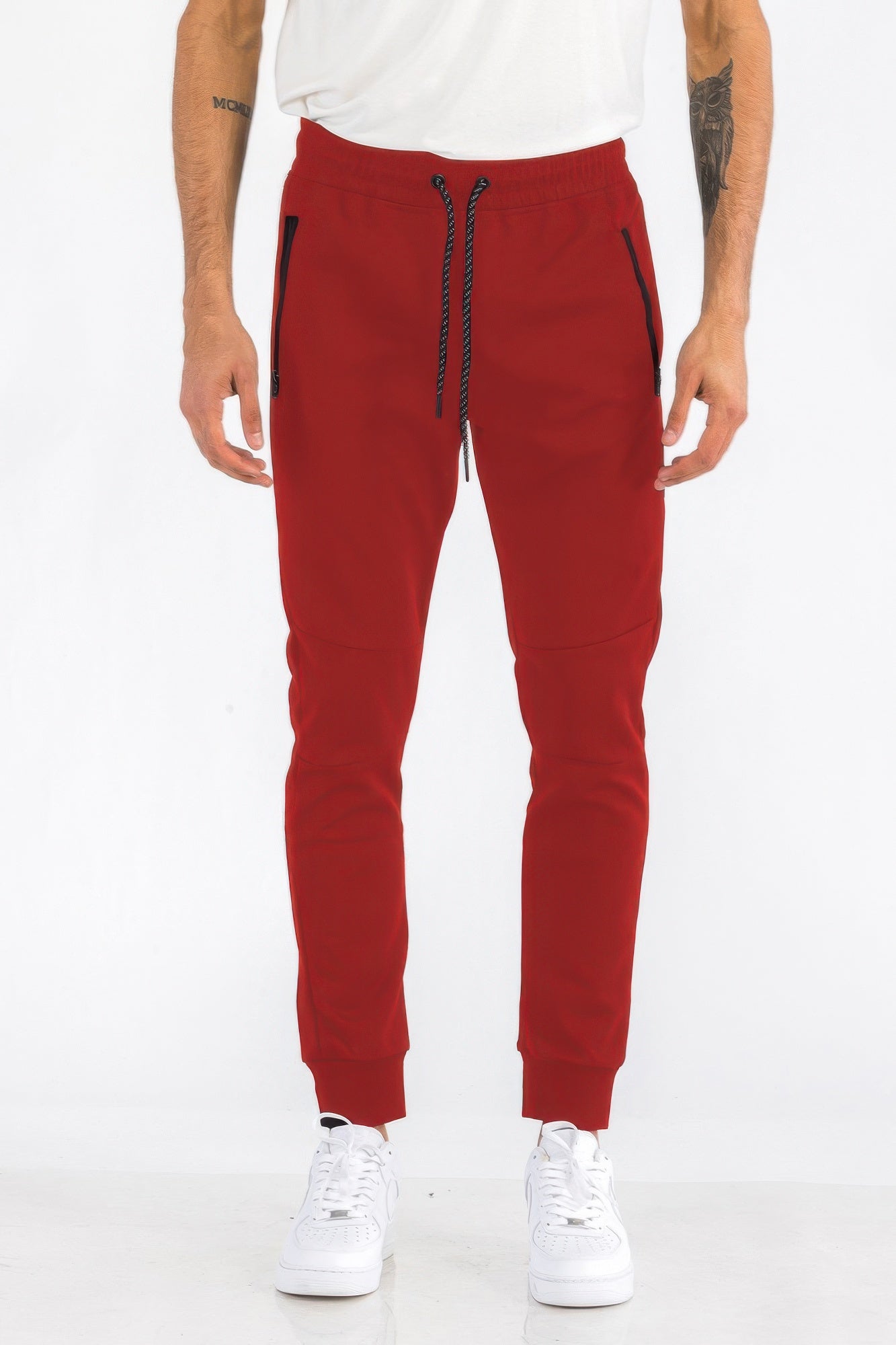 Mens Solid Heathered Jogger