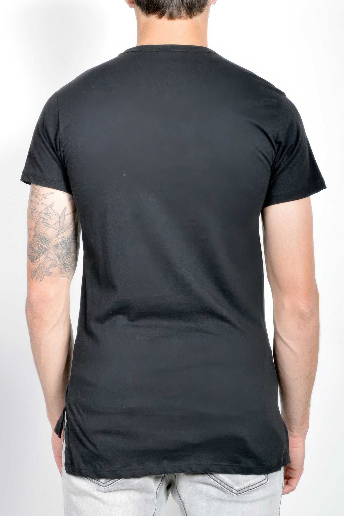 Mens Short Sleeve T-shirt Top